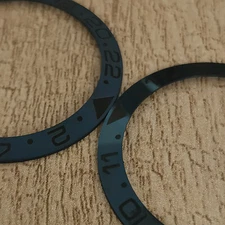 1X Aluminum Bezel Watch Case Outer Bezel Diameter 38MM Inner Diameter 30.5MM