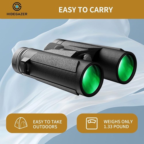 Lightweight Binoculars for Travel - 10x Magnification, Anti-Fog & UV Protected - Picture 5 of 9