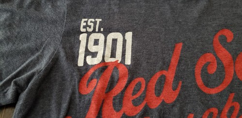 Genuine Merchandise Boston Red Sox Blue T-Shirt Size S Est. 1901 American League - Picture 3 of 9