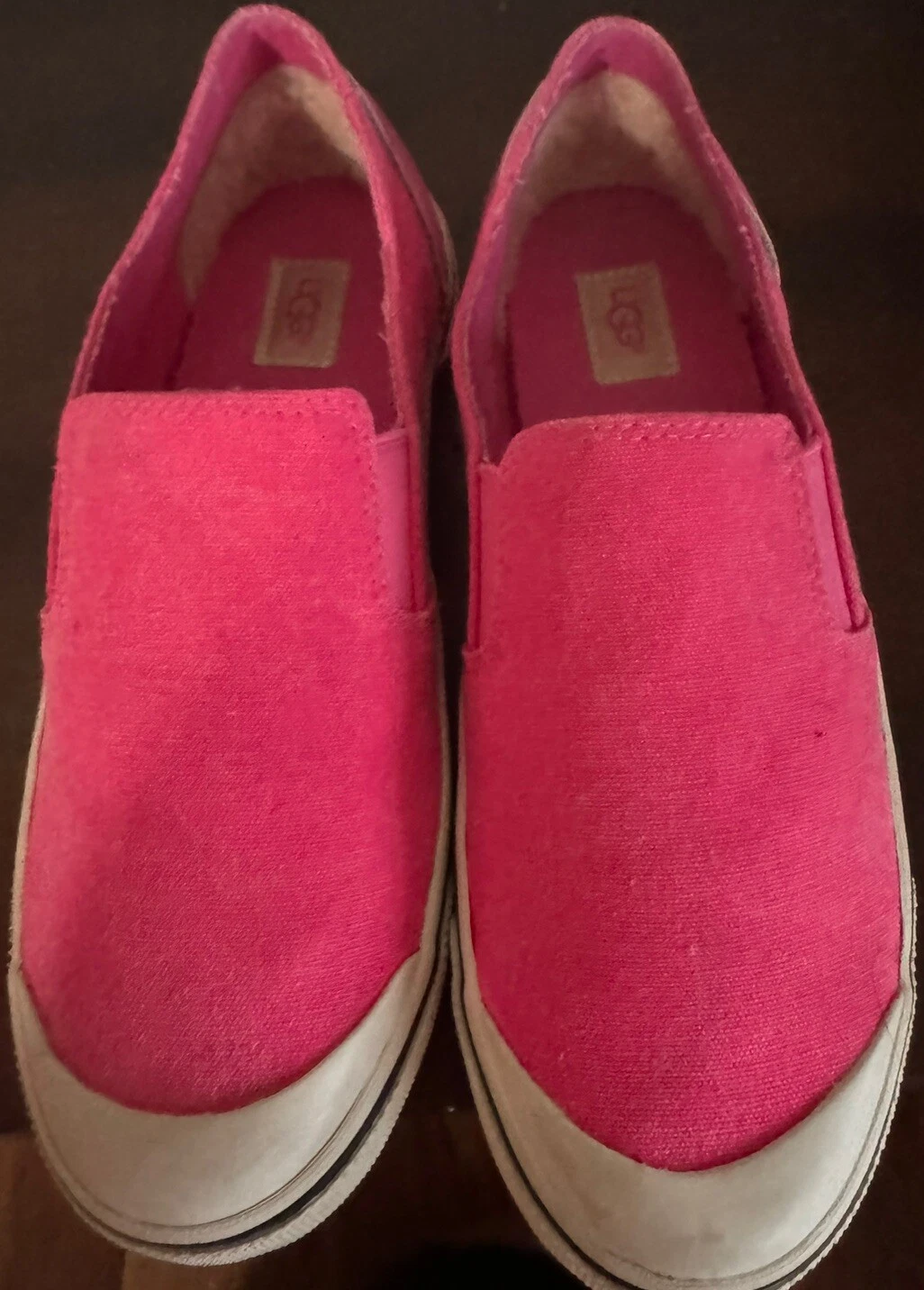 Sneakers slip on UGG taglia 5 rosa caldo donna ragazza