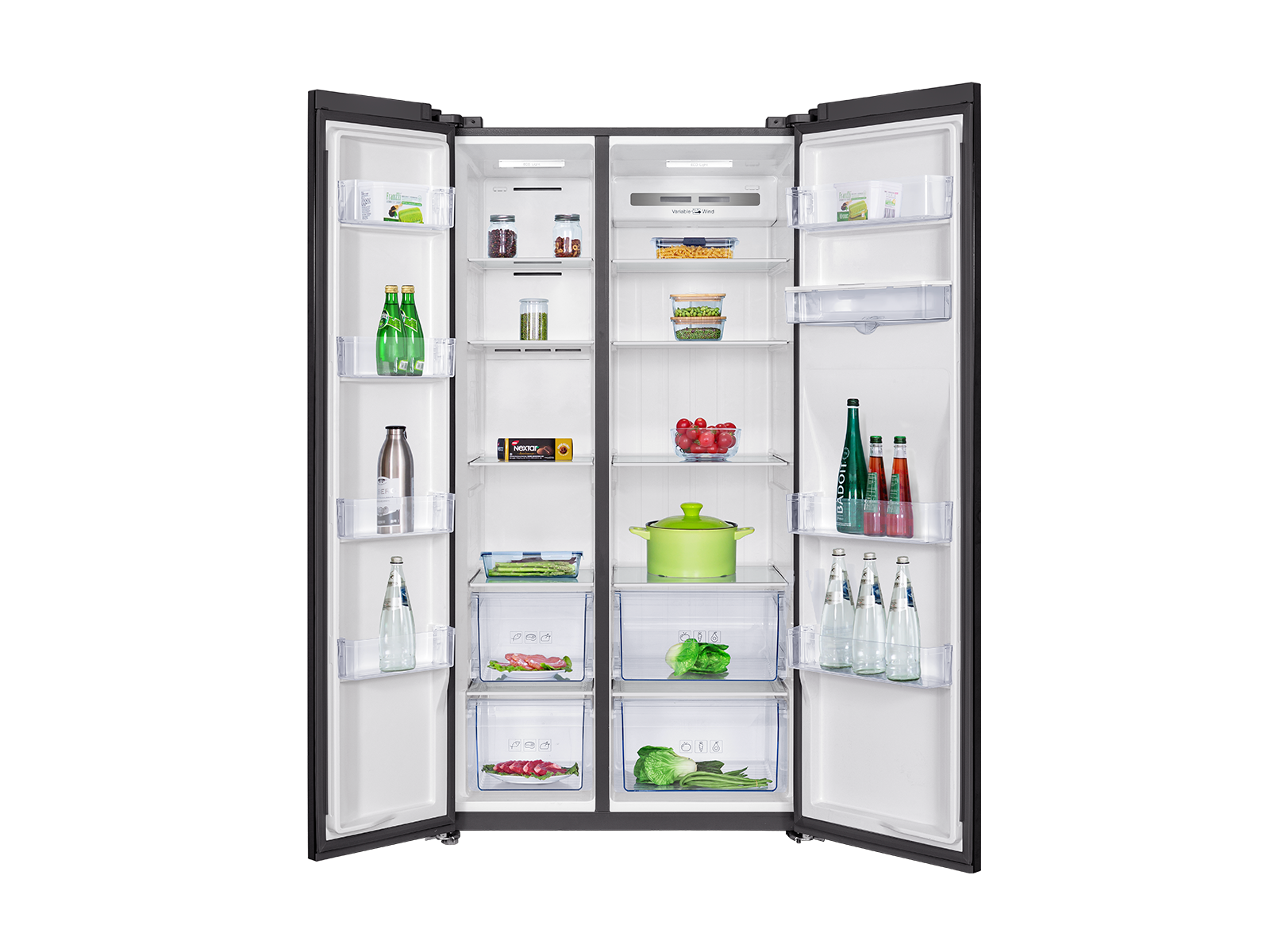TCL RP631SSE0UK 631L American Style Fridge Freezer eBay