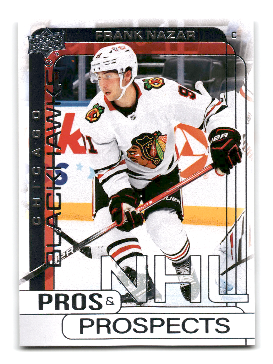 2024-25 Upper Deck Extended Frank Nazar Pros & Prospects Insert PP-5 Hockey Card