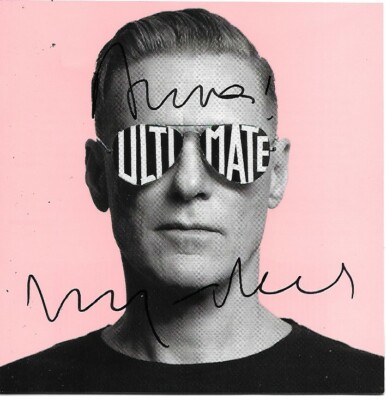 Bryan Adams signierte ultimative CD AFTAL 