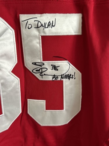 ERIC REID San Francisco 49ers signed Jersey Auto To Dylan Go Niners Super Bowl - Picture 4 of 7