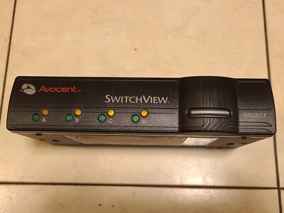 Avocent Switchview 4-Port KVM Switch 520-195-005