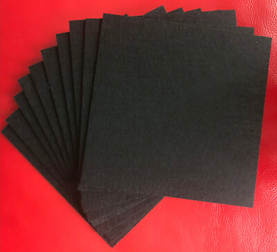 FILZAUFLAGEN FÜR MÖBEL, TISCH, STUHLBEINE BODEN ANTI KRATZ GROSS 20x20cm BLATT