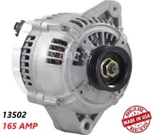 165 Amp 13502 Alternator Toyota Mr2 High Output Performance Hd W Ps Oval Plug