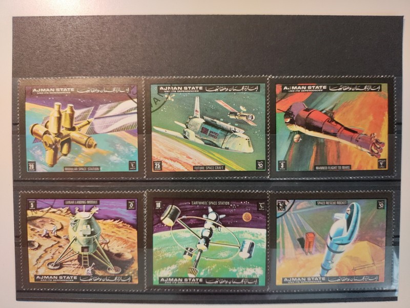 1971 Ajman State Stamps(Space),CTO,NH,OG