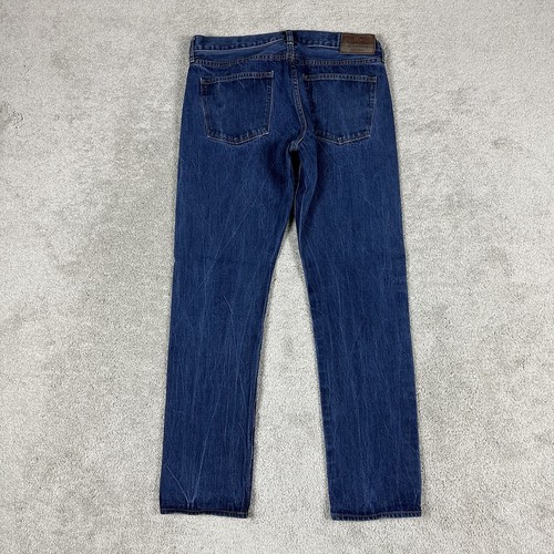 J Crew Jeans Mens 34x34 Blue 770 Kaihara Japanese Denim Selvage Button Fly - Picture 11 of 18