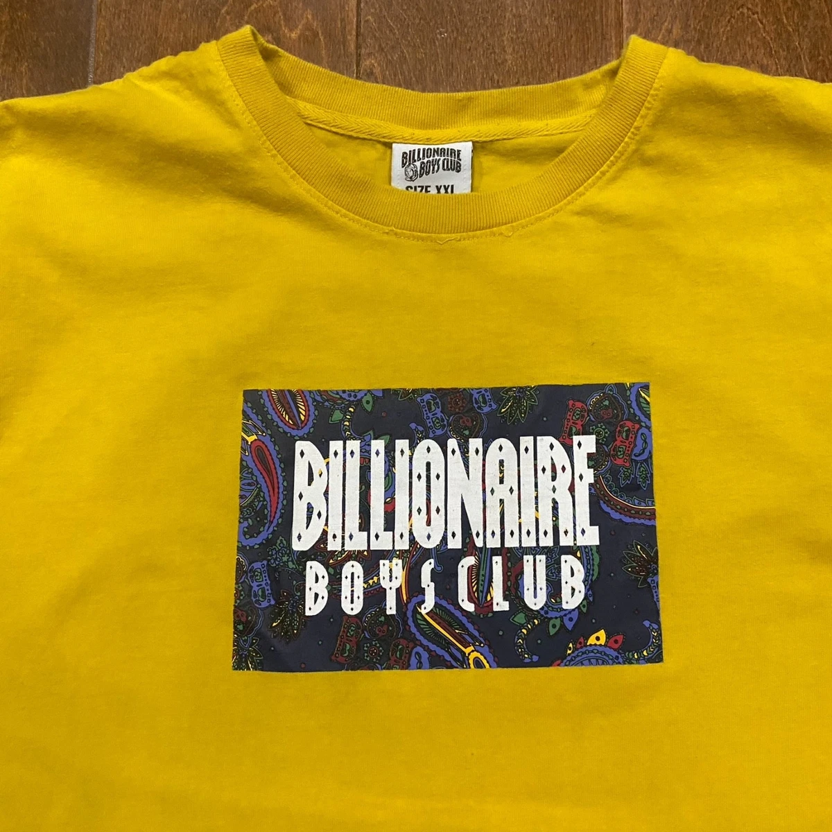 billionaire boys club paisley t shirt