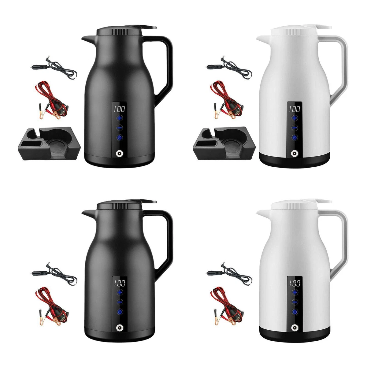 Hot Water Kettle Truck Heater Bottle Pot Electric Car Kettle for Tea Coffee  | eBay