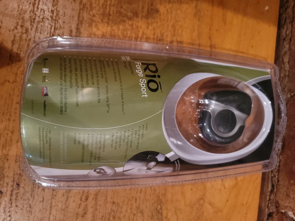 RIO FORGE SPORT MP3 PLAYER MB 256 120 SONGS - Image 4 of 4