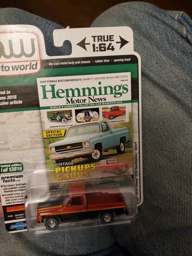 Auto World 1:64 Hemmings Machines 1979 Chevy C10 Scottsdale Sport - Picture 2 of 4