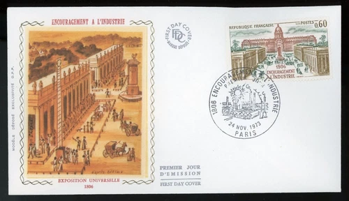 FRANCE 1973 FIRST DAY COVER, ENCOURAGEMENT TO INDUSTRY !! K27