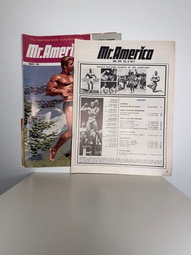 Vintage Rares MR. AMERICA Magazines (Variations) Arnold, Charles, Joe - Picture 29 of 73