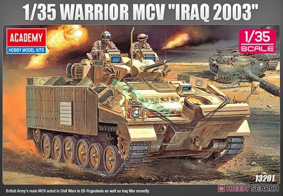 ACADEMY 13201 1/35 Warrior MCV `Iraq 2003` model kit
