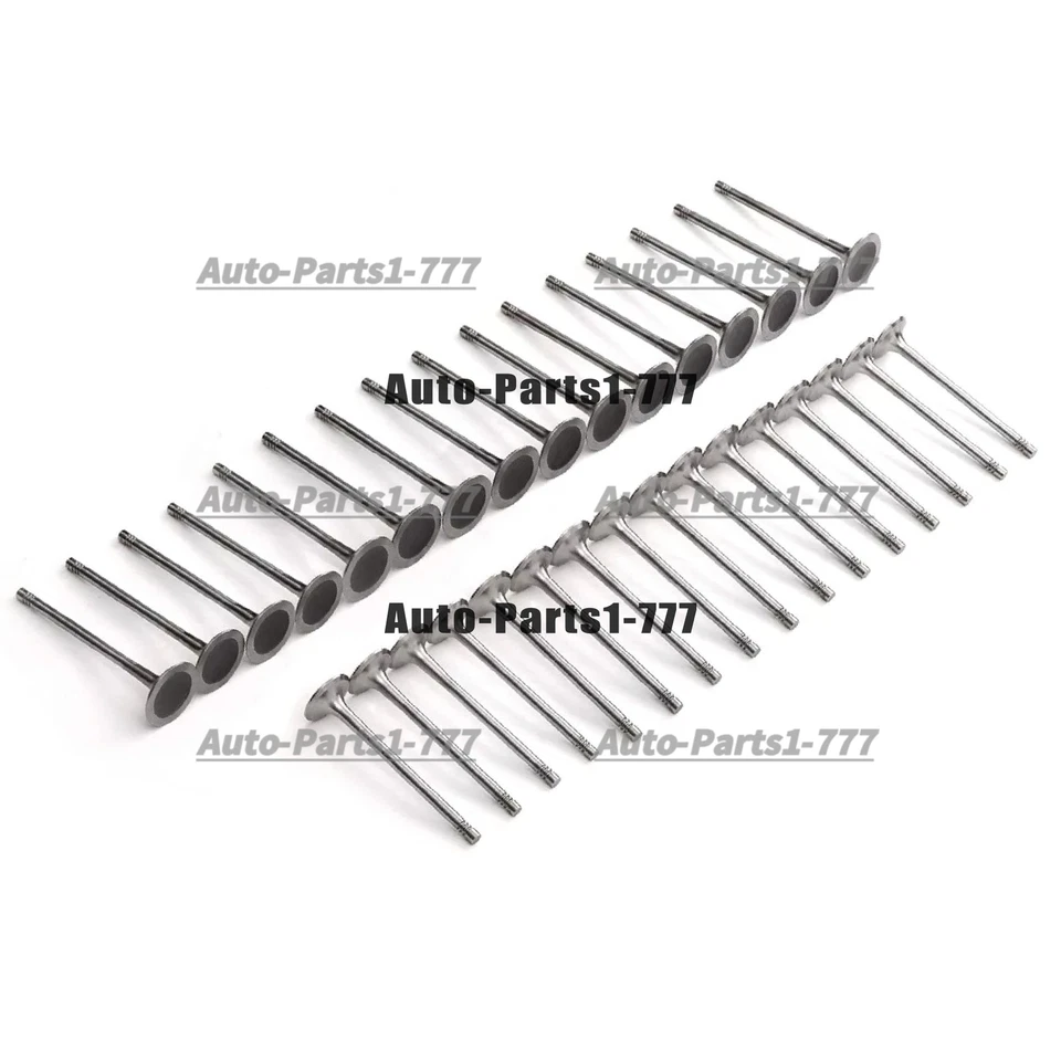 Juego de 32 válvulas de escape de admisión entrada salida para VW AUDI A6 A8 Q7 4,2 L V8 BAR BVJ Foto 2 de 4