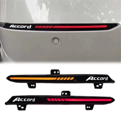 Rear LED Reflector Lights for Honda Accord 2018-2022 Brake Light & Turn Signal