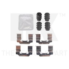 NK Zubehörsatz Scheibenbremsbelag für Peugeot 2008 I CU_ 1.2 THP 110/PureTech