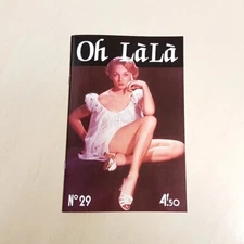 Back to the Future 2 Oh LàLà Magazine + Pizza Bag Prop - No US Import fees!