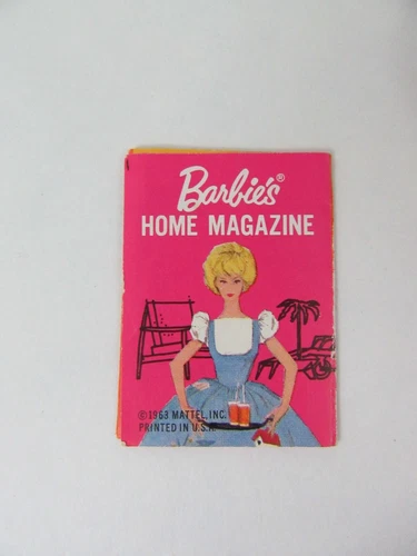 Vintage Barbie Doll Accessory - GO TOGETHER MISS BARBIE HOME MAGAZINE - Original