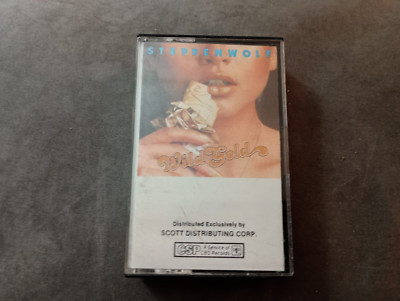 1978 cassette tape Steppenwolf ''Wild gold'' with The Pusher
