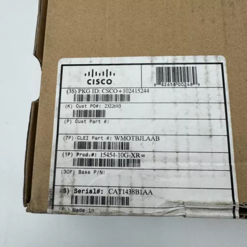 Cisco 15454-10G-XR Cerent OC-192/STM-64 XFP Multiple Reach Optics Card 10G