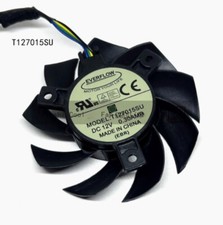 New T127015SU 6.5cm 4.0cm 12V 4pin Graphics card fan