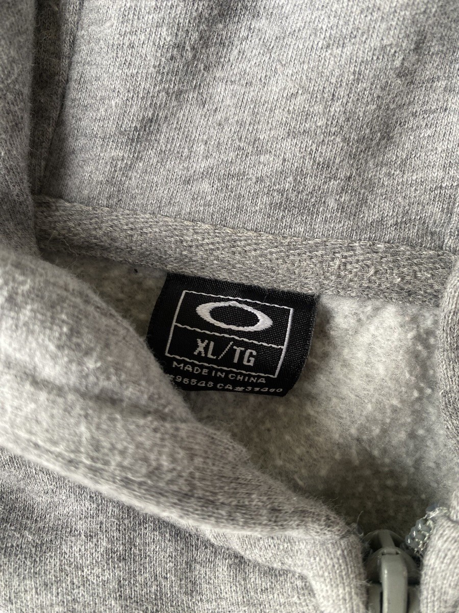 Vintage Y2K Oakley Zip Up Hoodie Sweatshirt Men's XL Spell Vintage Y2K Oakley Zip Up Hoodie Sweatshirt Men's XL Spell