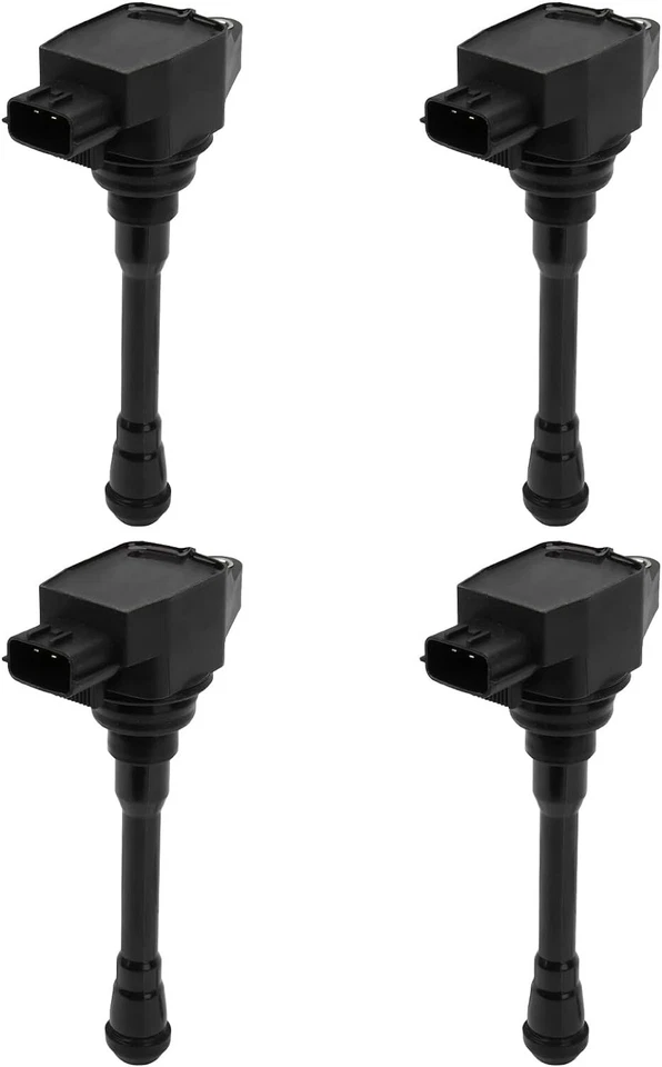 4x bujías NGK y 4x bobina de encendido para Nissan Altima Cube Sentra Versa 1.8L L4 Foto 2 de 4