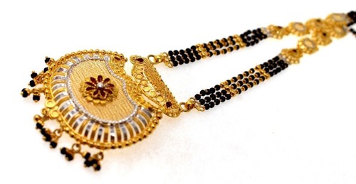 EID SPECAIL 22k yellow gold mangalsutra 