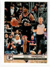 TERENCE DAVIS 2019 20 Panini Chronicles BRONZE RC ROOKIE #104 TORONTO RAPTORS