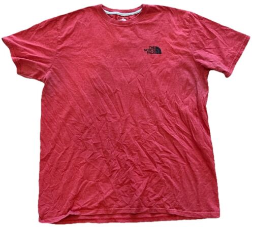 The North Face Red Tee Shirt Men’s Size XL Graphic Logo Outdoors TNF Logo