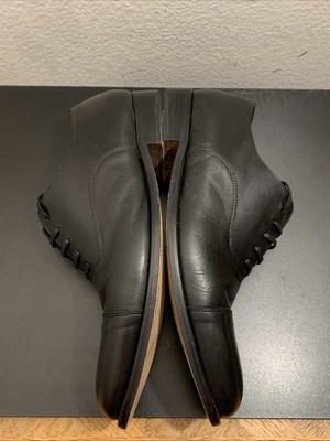 Thursday Boot Co Chairman Oxford Men Size 9 Black Leather Cap Toe Lace Up Shoes Men main image 4