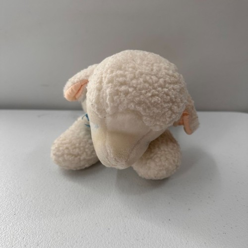 Vintage Eden Toys Lamb Plush Stuffed Animal Musical Sheep Wind Up Retro 1990 - Picture 9 of 11