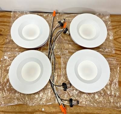 Sylvania RT 5/6'', 65W, Retrofit Downlights LED Recessed (Qty 4)