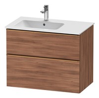 Duravit D-Neo Waschtischunterschrank FüR 234583 Mit 2 AuszüGen Griff Bronze...