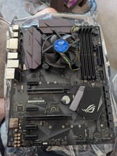 Asus Strix B250F Gaming Motherboard - Used Working (Comes with processor)