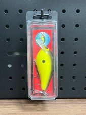 WEC Big EZY Crankbait 2010 Rare Balsa Magnum Lure Chartreuse Unused 2605TK