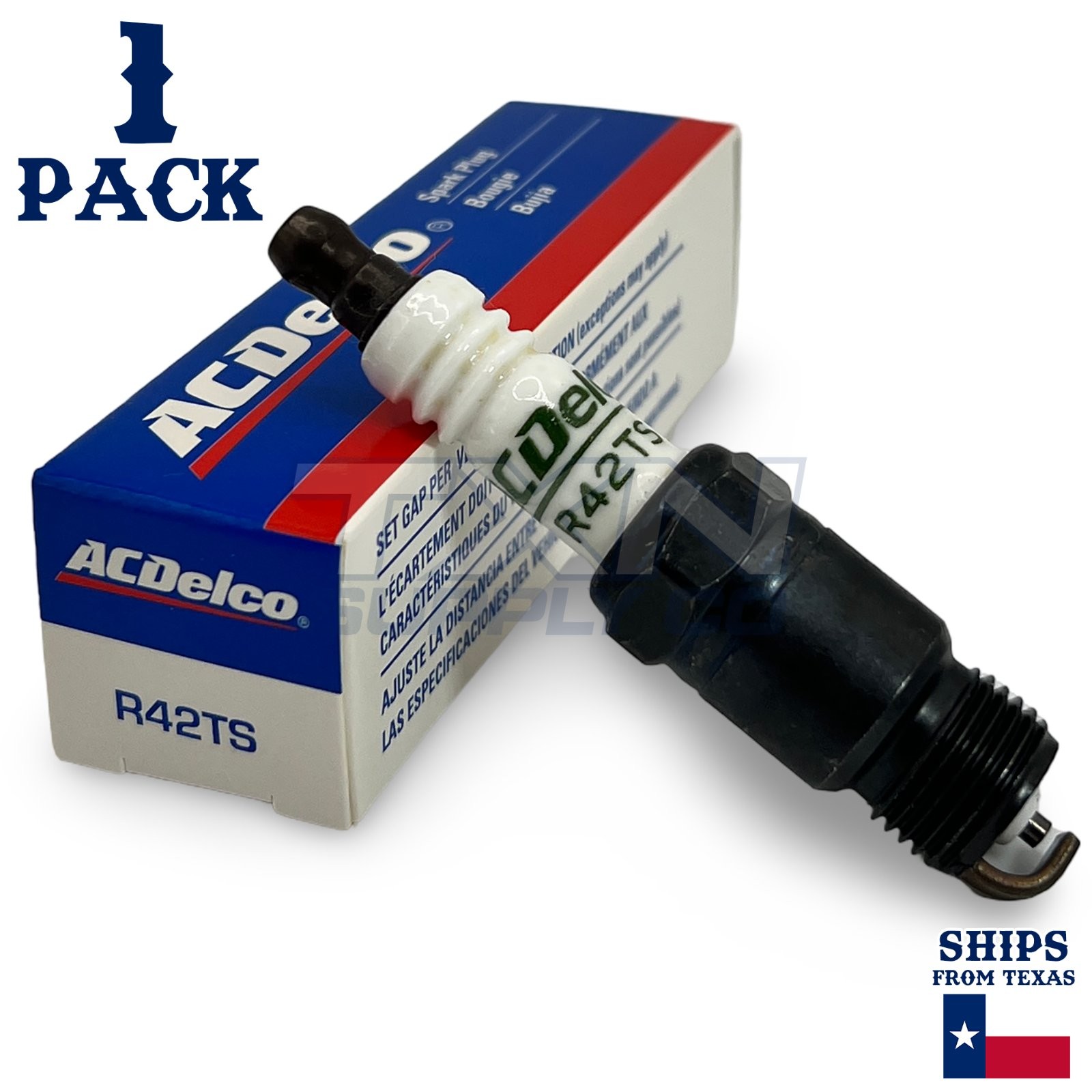 1 Pack Genuine GM ACDelco Spark Plugs R42TS