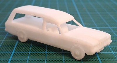 Ford Granada Mk1 Leichenwagen Spur 00 von CMAC Modelleisenbahnen
