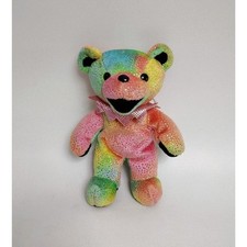 Vtg Grateful Dead Bean Bear Collectible Plush VEGAS Limited Edition Liquid Blue
