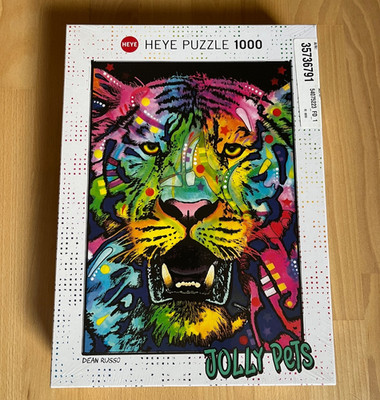 HEYE Puzzle 1000 Teile Jolly Pets ''Wild Tiger''   OVP & eingeschweißt