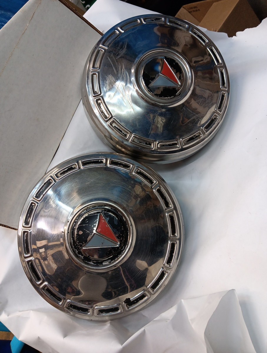 2-OEM 1964-1966 Plymouth Valiant Barracuda Dog Dish Poverty