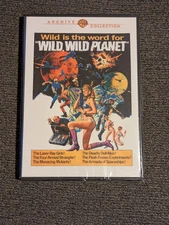 The Wild Wild Planet DVD Out of Print RARE Warner Archive Classic OOP - NEW