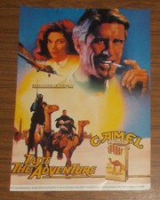 Seltene Werbung CAMEL - Taste the Adventure - Phantoms of the Sun 1993