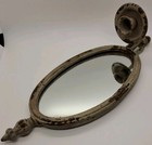 Soffee Design 2pc Old Metal Candle Sconces Candlestick Holders ~ Pair ~ — photo 8