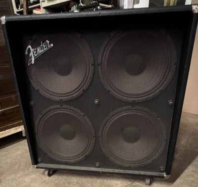 Fender GE-412 Cabinet Guitar Amplifier 300W 4Spkr Electric Guitar 8 Ohm