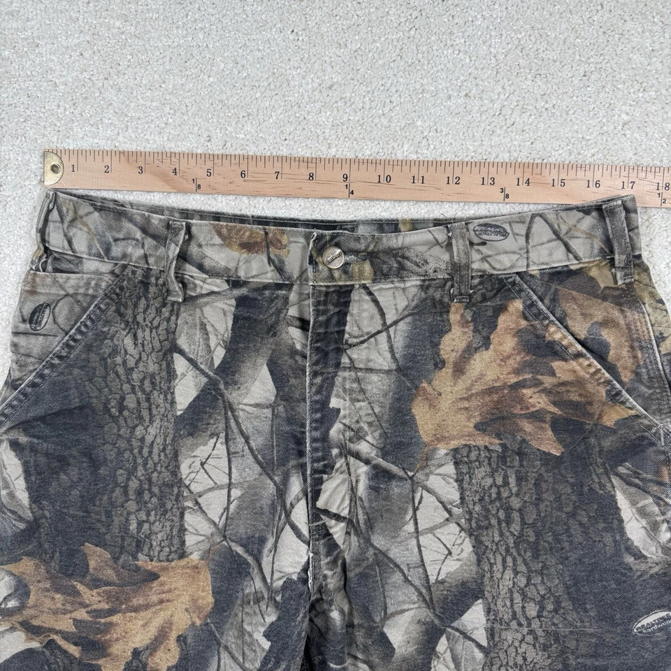 Vintage Carhartt Realtree Camo Carpenter Pants B158 36x30 (34x29) Made in USA - Image 4 of 4