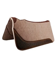 Contour Felt Wool Blend Western Saddle Pad 32 x 32" Western Pad 1" Thick New